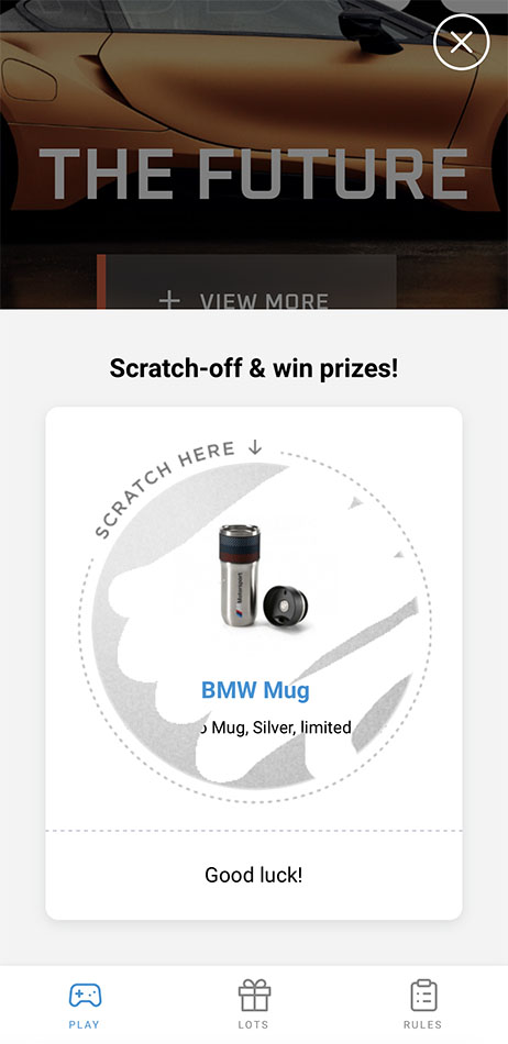 BMW Twistoo Scratch Mobile